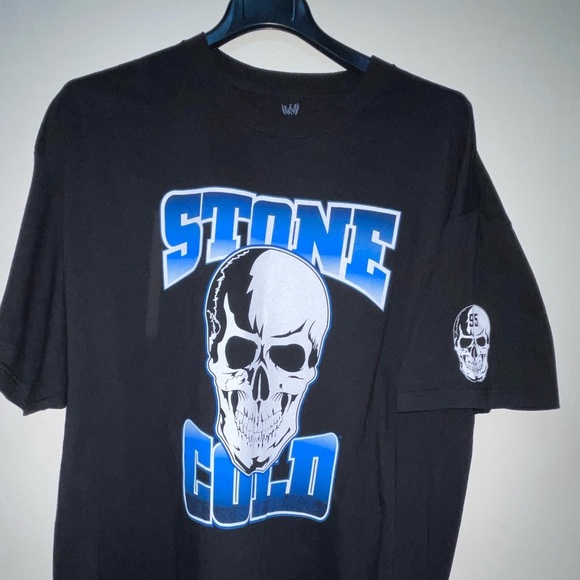 Vintage 2013 Authentic Wrestling Stone Cold Steve Austin Double Sided Tee - Picture 3 of 8